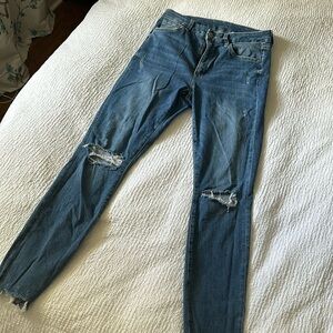 H&M Super Skinny Ankle High Waist